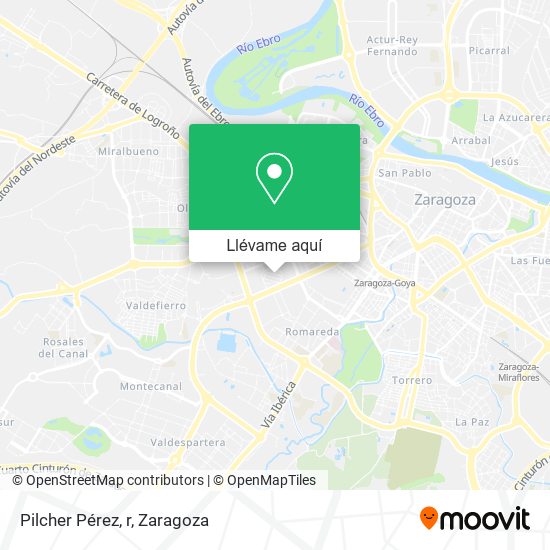 Mapa Pilcher Pérez, r