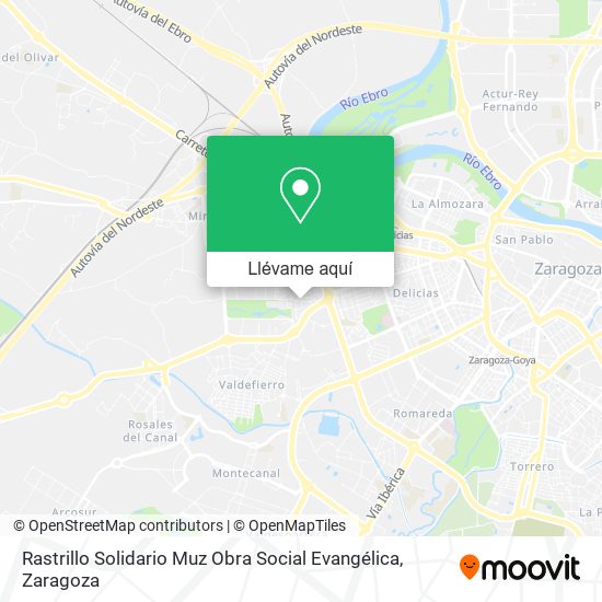 Mapa Rastrillo Solidario Muz Obra Social Evangélica