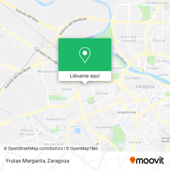 Mapa Frutas Margarita