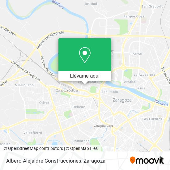 Mapa Albero Alejaldre Construcciones