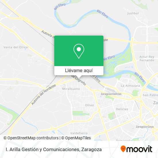 Mapa I. Arilla Gestión y Comunicaciones