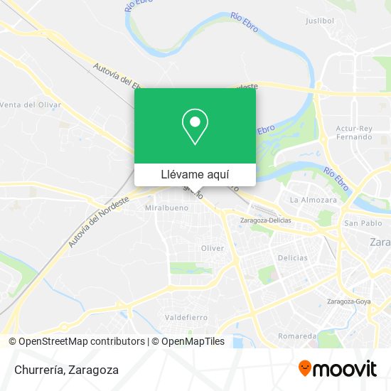 Mapa Churrería