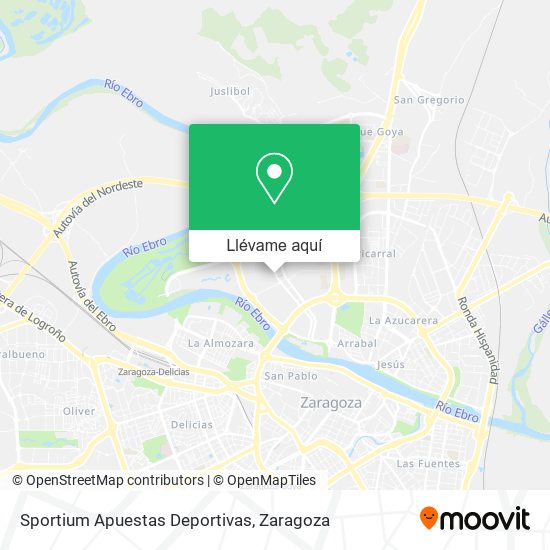 Mapa Sportium Apuestas Deportivas