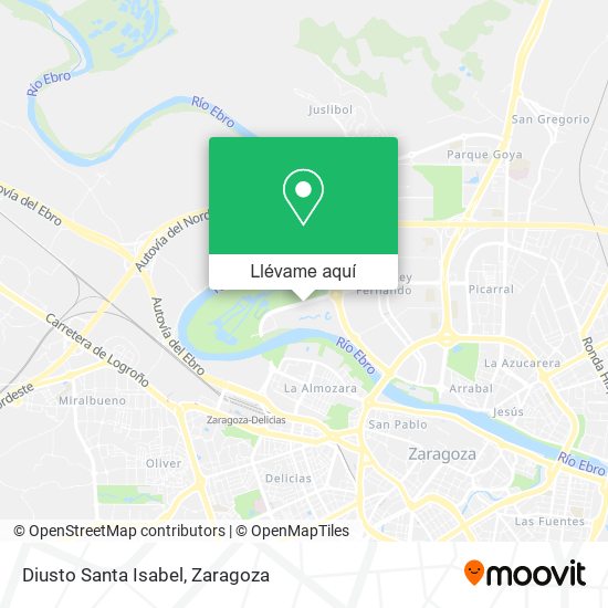 Mapa Diusto Santa Isabel
