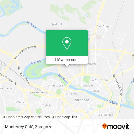 Mapa Monterrey Café