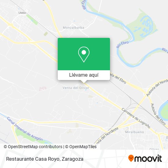Mapa Restaurante Casa Royo