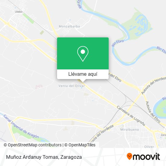 Mapa Muñoz Ardanuy Tomas