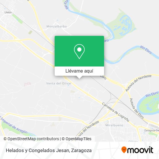 Mapa Helados y Congelados Jesan