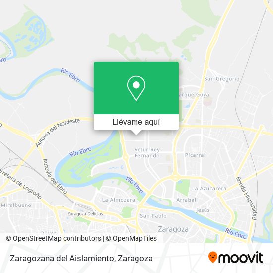Mapa Zaragozana del Aislamiento