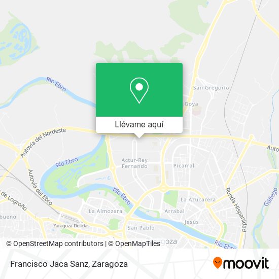 Mapa Francisco Jaca Sanz