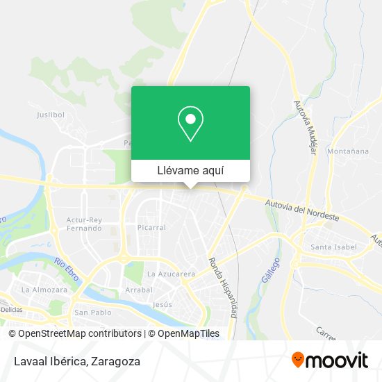 Mapa Lavaal Ibérica