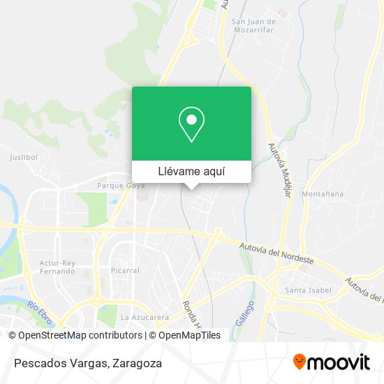 Mapa Pescados Vargas