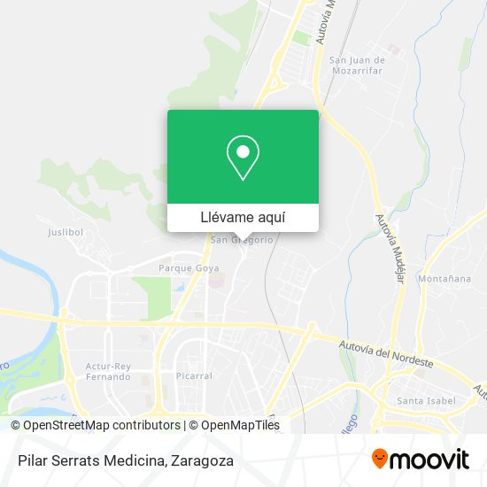 Mapa Pilar Serrats Medicina