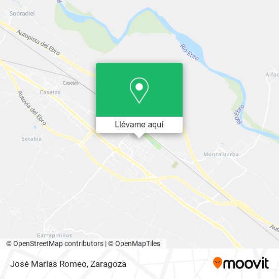 Mapa José Marías Romeo