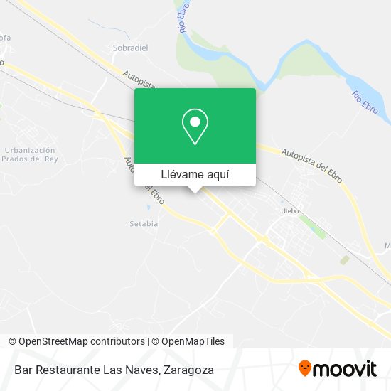 Mapa Bar Restaurante Las Naves
