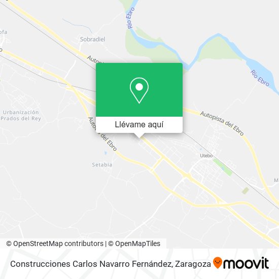 Mapa Construcciones Carlos Navarro Fernández