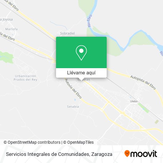 Mapa Servicios Integrales de Comunidades