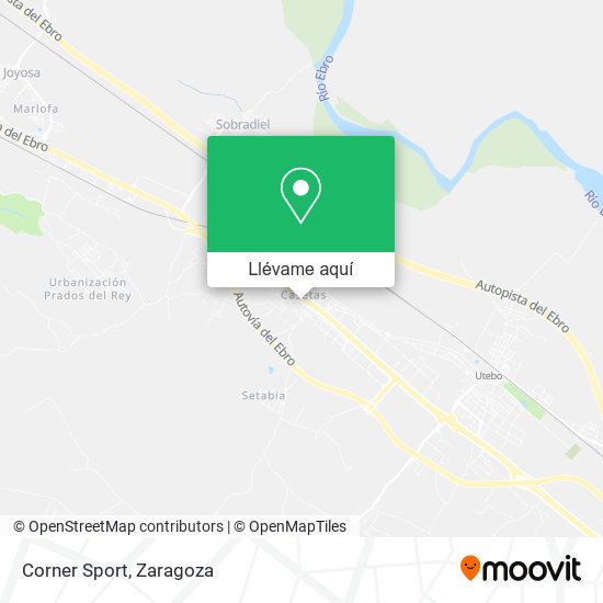 Mapa Corner Sport