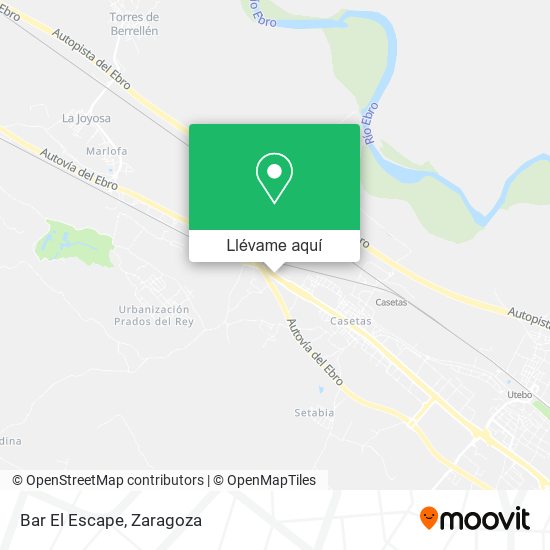 Mapa Bar El Escape
