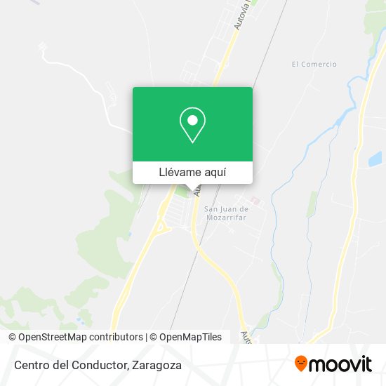 Mapa Centro del Conductor