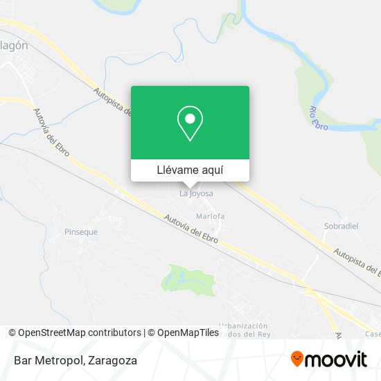 Mapa Bar Metropol