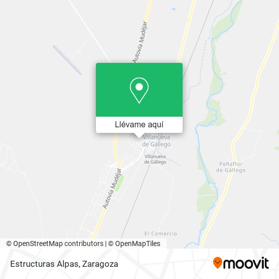 Mapa Estructuras Alpas