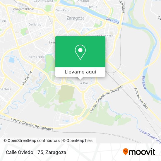 Mapa Calle Oviedo 175