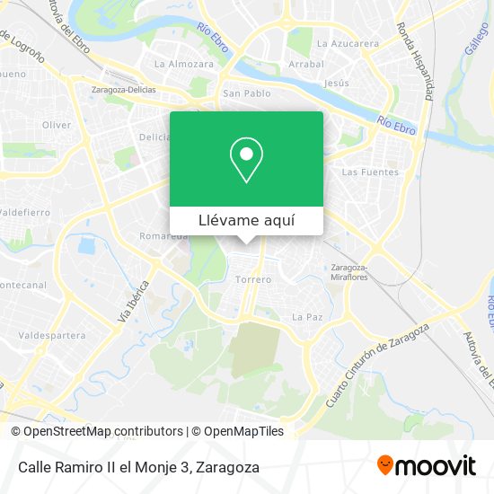 Mapa Calle Ramiro II el Monje 3