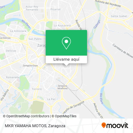 Mapa MKR YAMAHA MOTOS