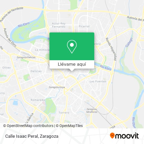Mapa Calle Isaac Peral