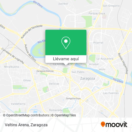 Mapa Veltins Arena