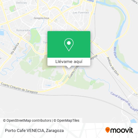 Mapa Porto Cafe VENECIA
