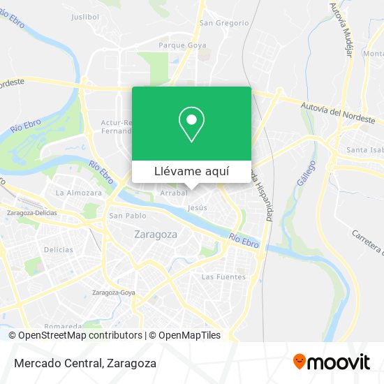 Mapa Mercado Central