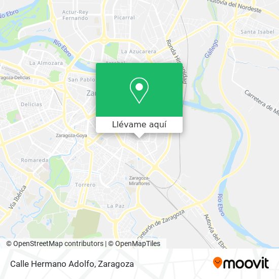 Mapa Calle Hermano Adolfo