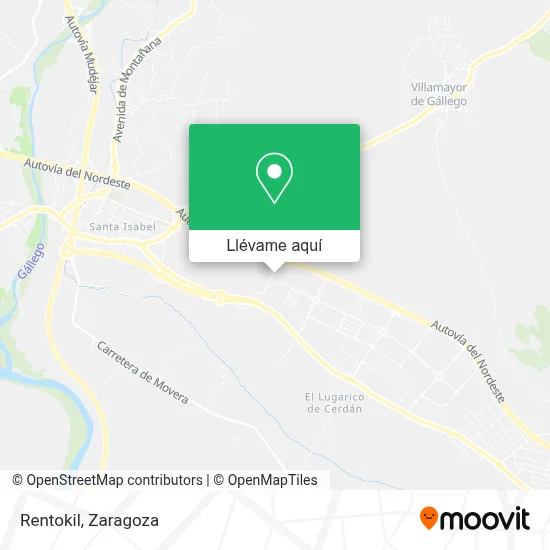 Mapa Rentokil