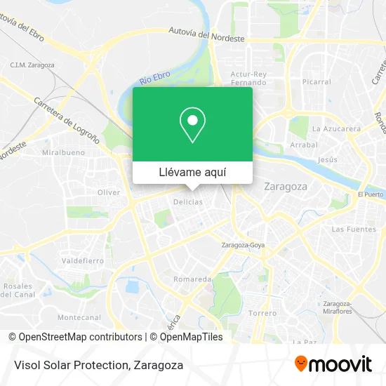 Mapa Visol Solar Protection