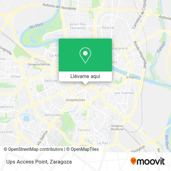Mapa Ups Access Point