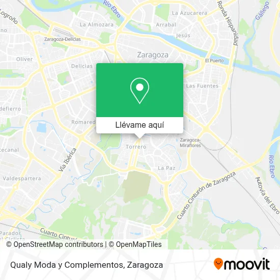 Mapa Qualy Moda y Complementos
