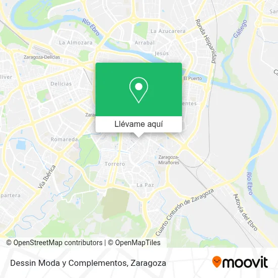 Mapa Dessin Moda y Complementos