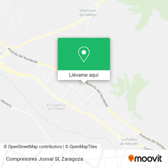 Mapa Compresores Josval Sl