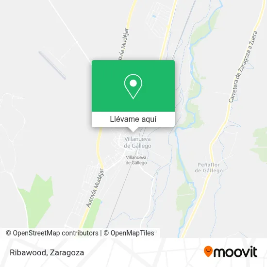 Mapa Ribawood