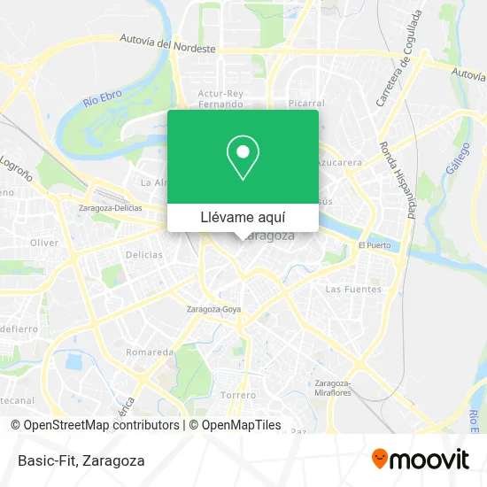 Mapa Basic-Fit