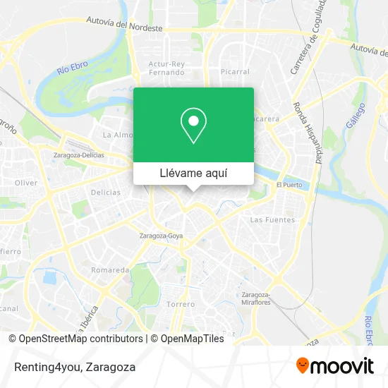 Mapa Renting4you
