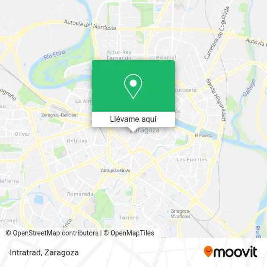 Mapa Intratrad