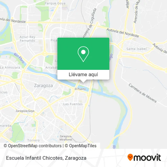 Mapa Escuela Infantil Chicotes