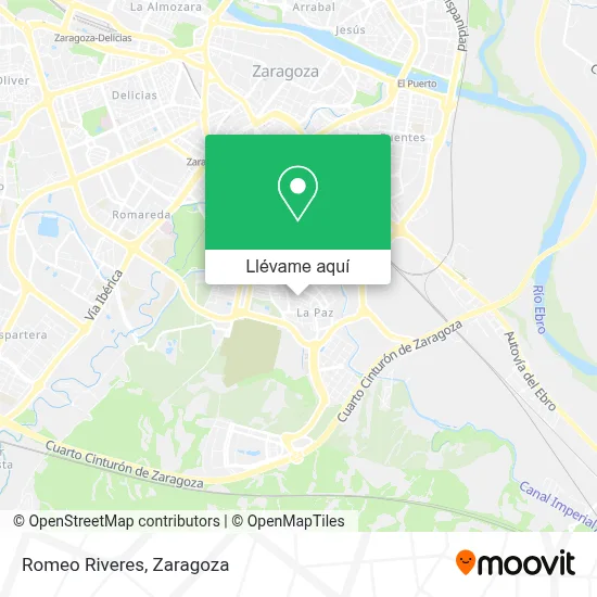 Mapa Romeo Riveres