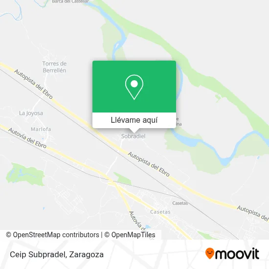 Mapa Ceip Subpradel