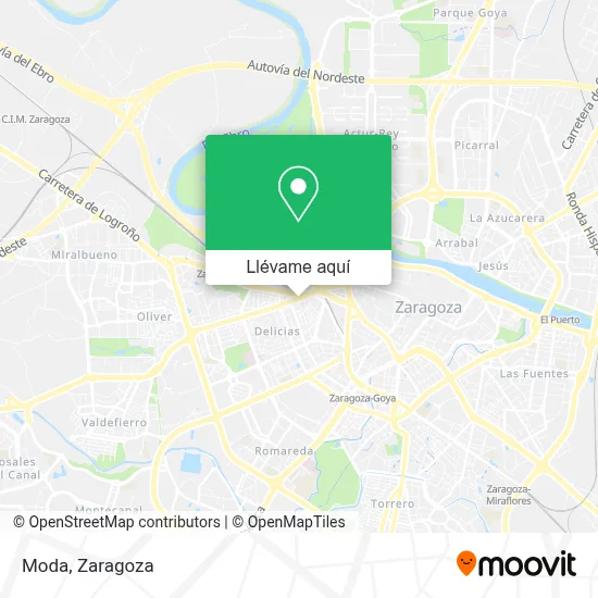 Mapa Moda