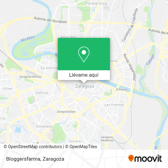 Mapa Bloggersfarma
