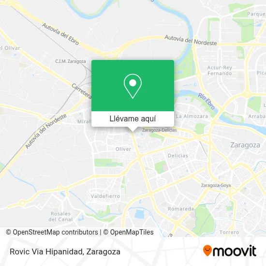Mapa Rovic Via Hipanidad